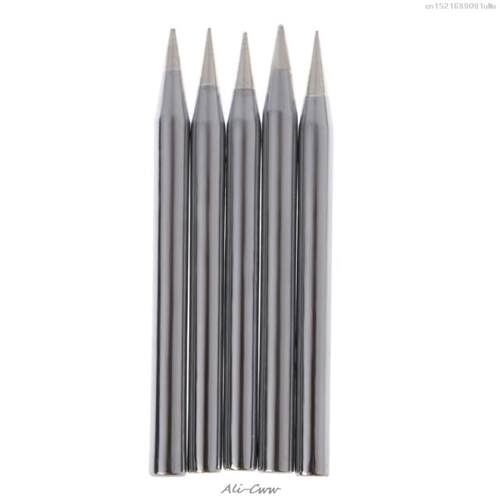 5Pcs/Set Replacement Soldering Iron Tip Lead-Free Solder Tip