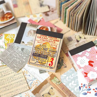 Love  paper y Notes flower Memo Pad Diary Stationary Flak