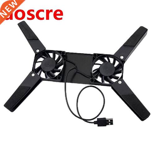 Rotatable USB Fan Coolng Pad 2 Fans Cooler Notebook Cooler