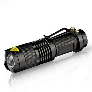 Waterproof Led Flashlight Q5 2000lm 3 Modes Zoomable Hot sal