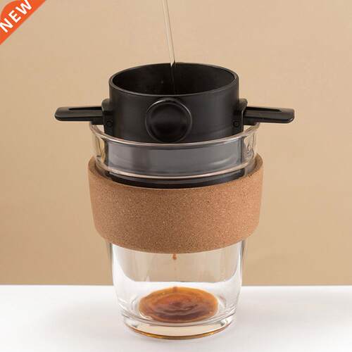 Foldable Portable Coffee Filter Coffee Maker ainless ee