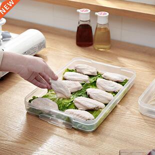 Single Layer Refrigerator Food Dumplings Airtight Storage Co
