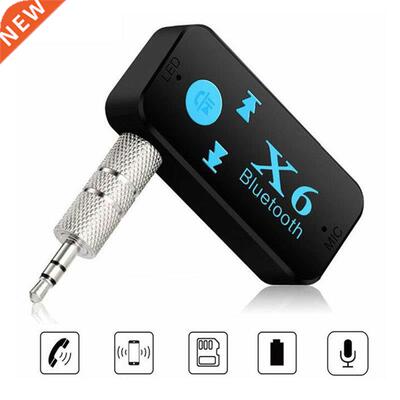 X6 Universal Bluetooth Receiver V4.1 Support TF Card Handfre