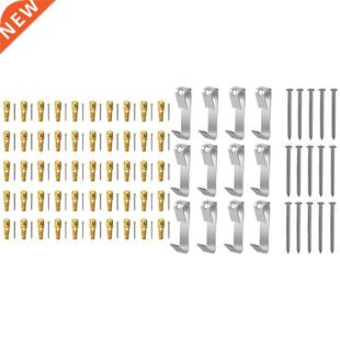 150 Pcs Picture Hangers 0Lbs,Photo Frame Hooks With Nails,