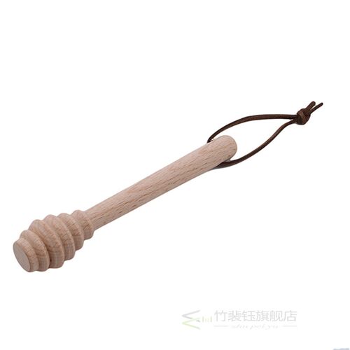 Mini Wood Honey Dipper Stick Long Handle Honey Spoon Honey S