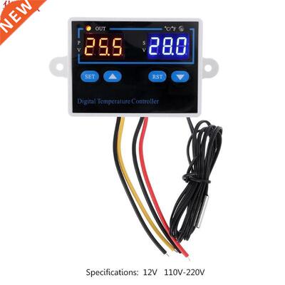 Digital Fahrenheit and Centigrade Thermostat 10A Output Temp