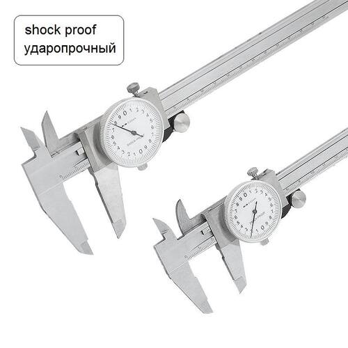 Dial Calipers High Precision Metal Vernier Calipers Shockpro