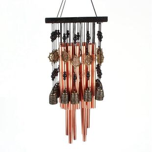Outdoor Indoor Metal Tube Wind Chime with Copper Bell Large
