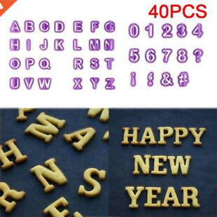 Biscuits Baking Alphabet Mold Set Word Baking Mold Diy Lette
