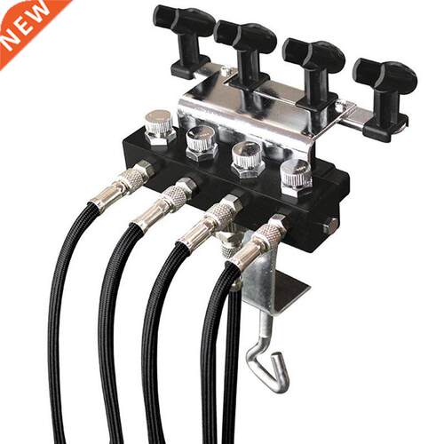 4-Airbrush Holders and 5X 1/8 1/8 Air Hose Splitter Set Ad