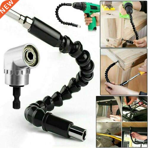 Hex Bit 105Degree Angle Screwdriver Socket Holder Adapter Ad