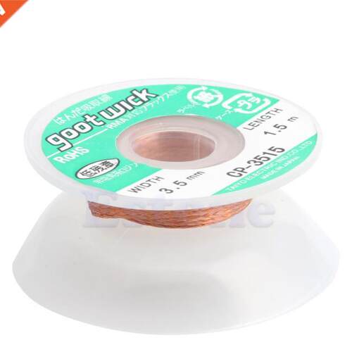 New 5 ft .5mm Desoldering Braid Solder Remover Wick CP-515