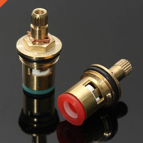2pcs Standard 1/2 Ceramic Faucet Cartridge Water Mixer Tap I