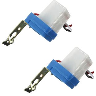 2 X Auto On Off Switch Control Street Light Photocell Photos