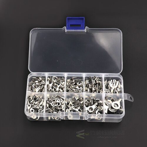 320Pcs Boxed Terminal Connector Cold Pressed OT/UT Crimp Ter