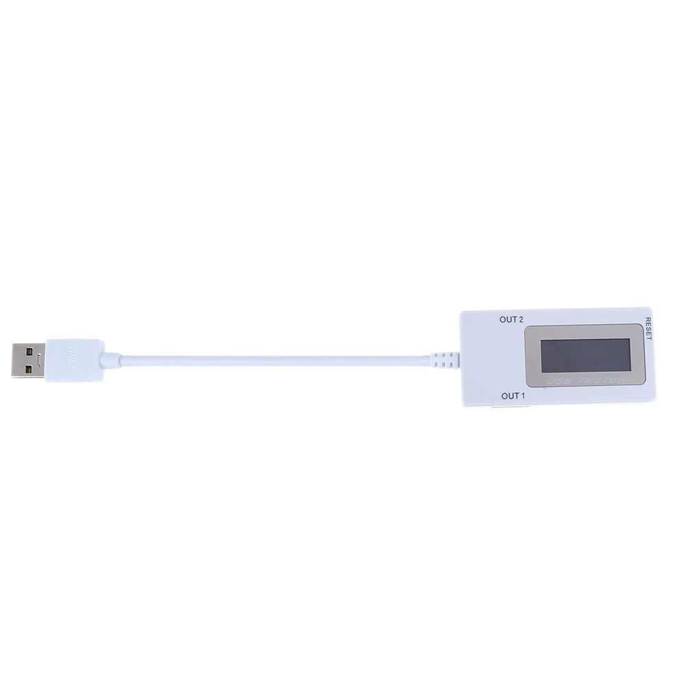 LCD USB Mini Current Voltage Detector Power USB Ammeter Char