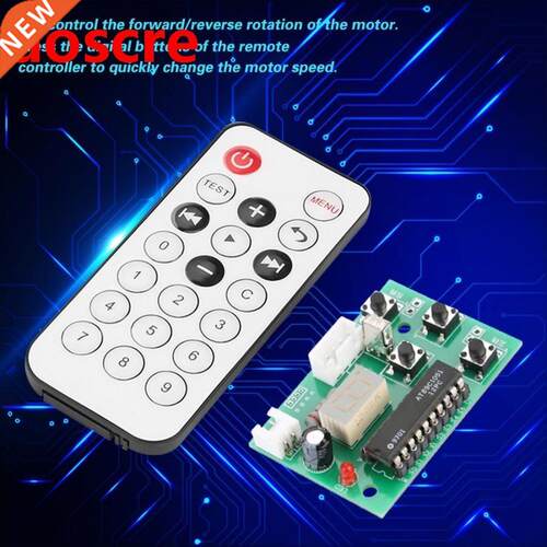 DC 4-6V 2-Phase 4-Wire Stepper Motor Driver Adjustable Speed
