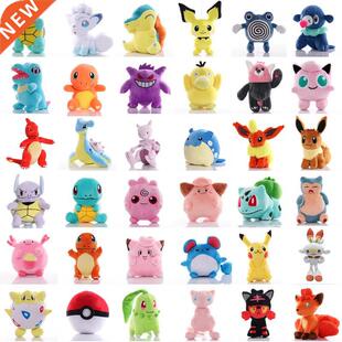 Kawaii Pikachu Plush Toys Pokemon Series Charmander Squirtle