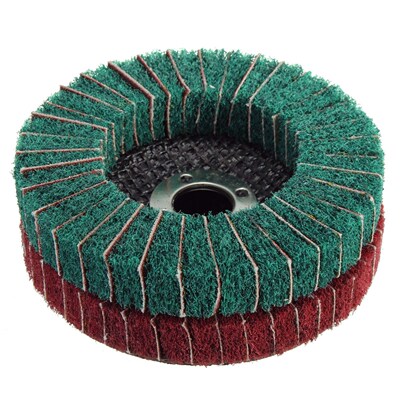 1Pcs 4 Inch/100mm Nylon Fiber Abrasive Polishing Wheel Buffi