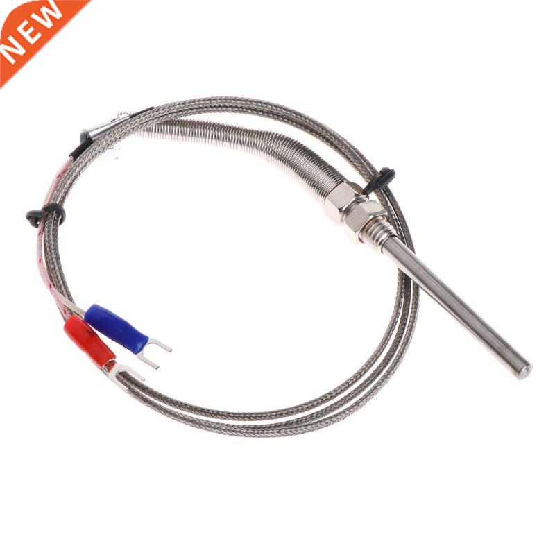 1M K-Type Thermocouple Proe 5mm x 50mm 2Wire M8 Thread 3.3F