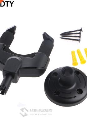 Electric Guitar Wall Hanger Mount Hder Stand Rack Hook BK