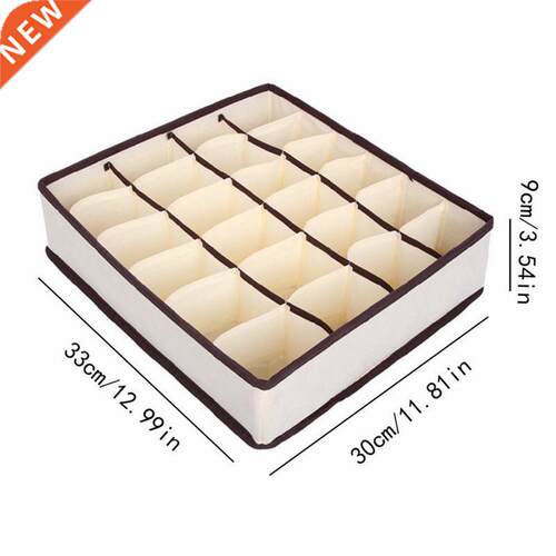 4pcs Storage Boxes nderwear Divider Drawer Lidded Closet nde