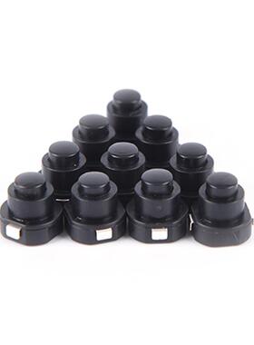 10PCS a Flashlight Torch Part Round Push utton Switch lack