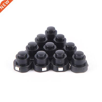 10PCS a Flashlight Torch Part Round Push utton Switch lack