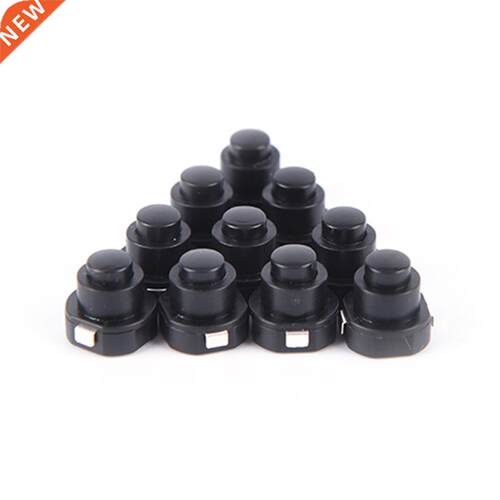 10PCS a Flashlight Torch Part Round Push utton Switch lack
