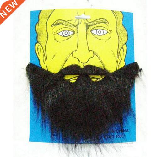 1PC Fake Beard Funny Costume Mustache Prom Props Pirate Par