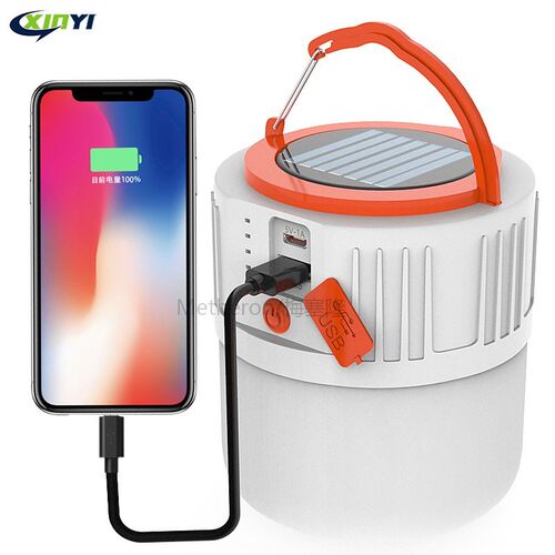 LED Solar Charging Light Energy-saving USB 42Lamp Bead Bulb