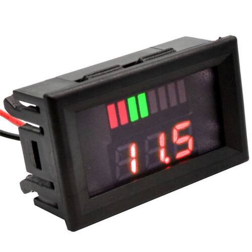 12V DC Car Motor Red LED Digital Voltmeter Gauge Volt Voltag