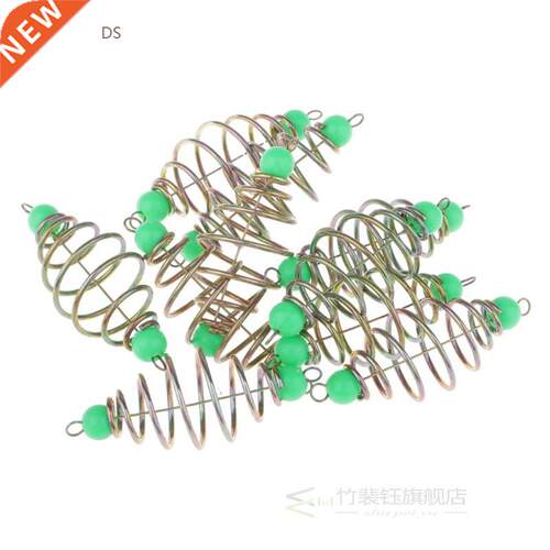 10pcs Spring / Coil Inline Anglers, Bait Carp Fishing Tackle