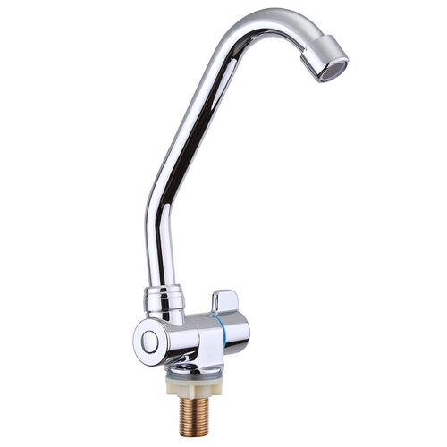 360 Degrees Rotation Single Cold Faucet Boat RV Caravan Turn