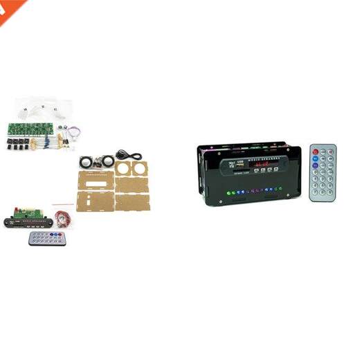 Bluetooth Speaker Kit FM Radio Card Audio Acrylic Shell Part