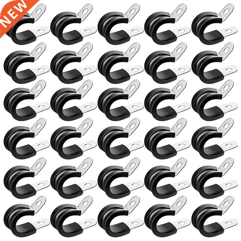 1/ 2 Inch Stainless Steel Hose Tube Clamp Cable Buffer Insul