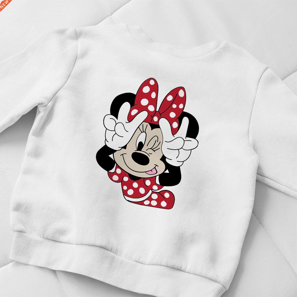 Minnie Mouse Pretending To Be A Rabbit Kids Hoodies Creative