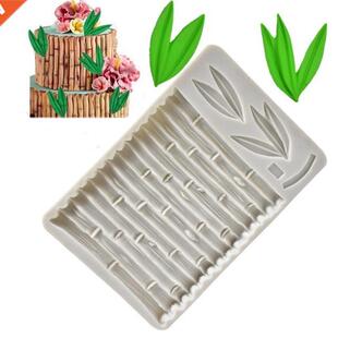 Bamboo Leaf Ruffle Mold Silicone Mould 3D For Panda Cake Bor