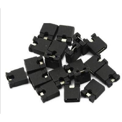 100pcs 2.54mm Jumper Cap Mini Jumper Short Circuit Cap Cont