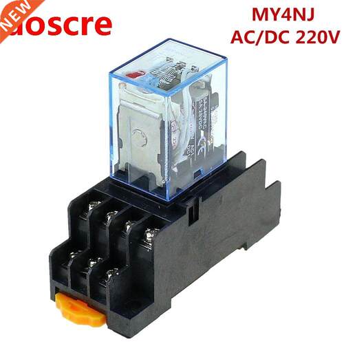 Tme relay 220V / 240V AC Col 4PDT Power Relay MY4NJ HH54P-