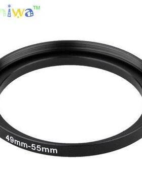 49-55mm Metal Step Up Rings Lens Adapter Filter Set