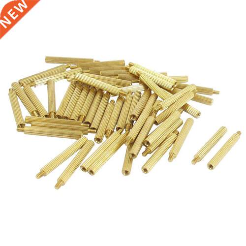 M2x22mmx25mm Cylindrical Brass Stand Off Spacer Male to Fema