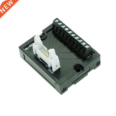 IDC10 to terminal block breakout board 8 bit transition term