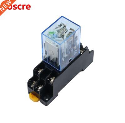 1set Relay LY2NJ DC12V DC24V DC6V DC220V Small Relay 10A 8