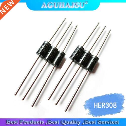 20PCS HER308 Fast recovery dode 3A1000V