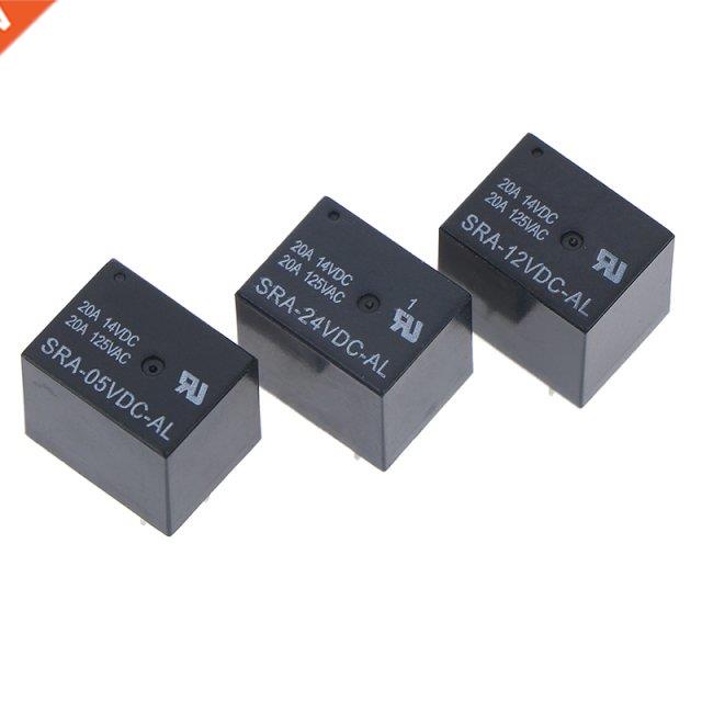 1pc SRA-05VDC-AL SRA-12VDC-AL SRA-24VDC-AL 5V 12V 24V 20A T7
