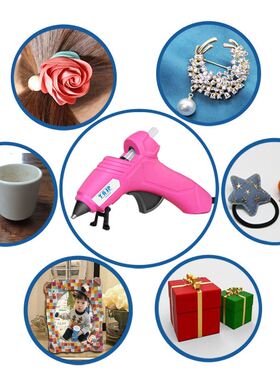 20V 12(70)W Hot Glue Gun Silicone Melt Repair Tools with 7m