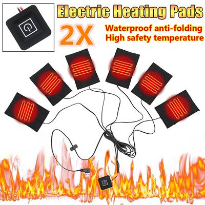 USB Charged Clothes Heating Pad 5V Carbon Fiber Heating Pad