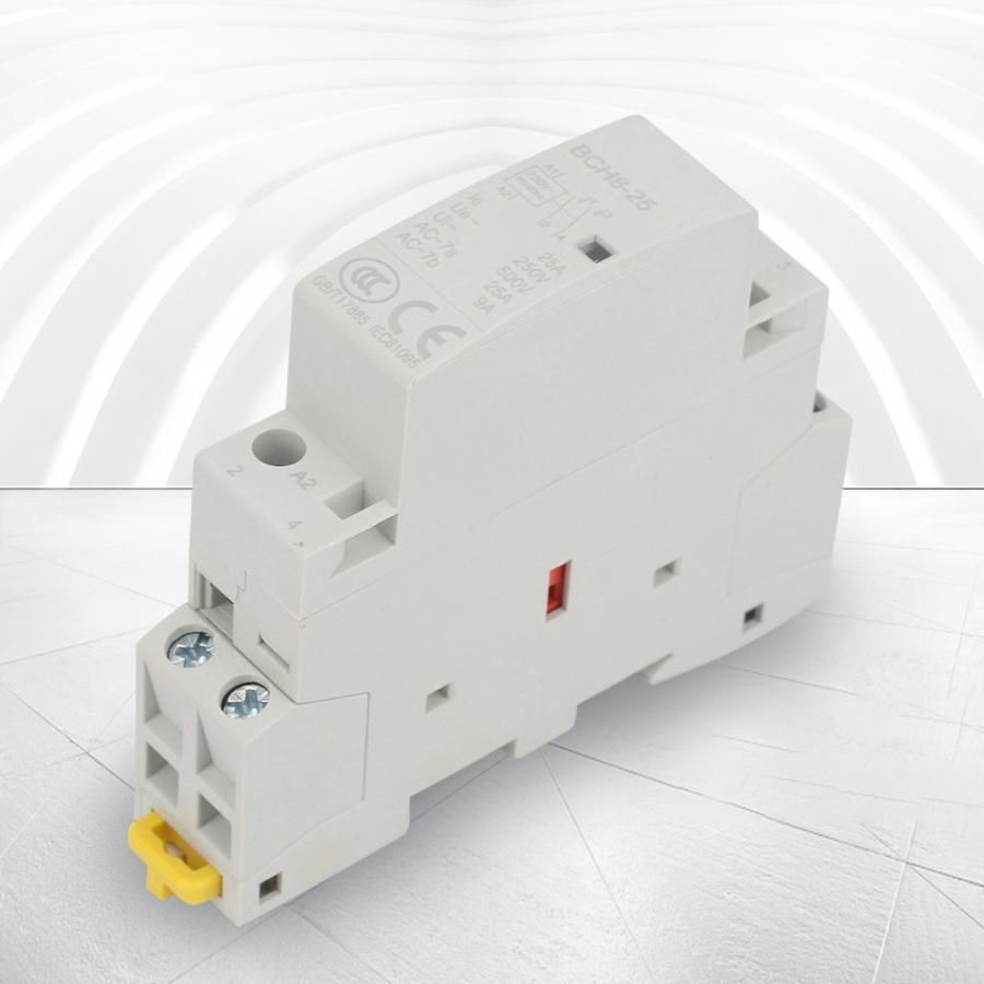 2P 25A Contactor 220V/230V 1NO 1NC Household Contactor 50/60 - 实物图