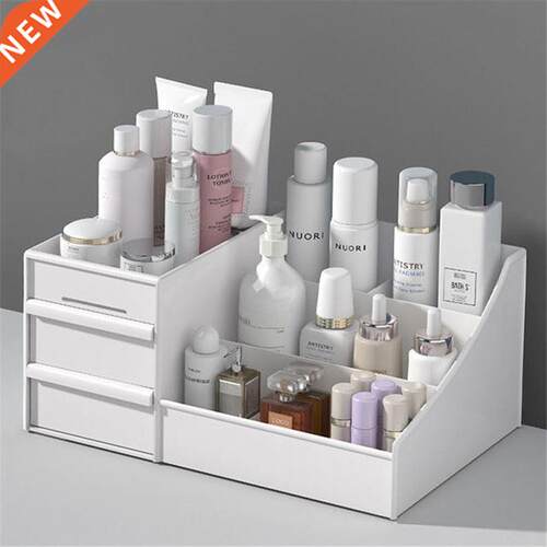 Cosmetic Makeup Organizer With Drawers, Plastic Bathroom Ski